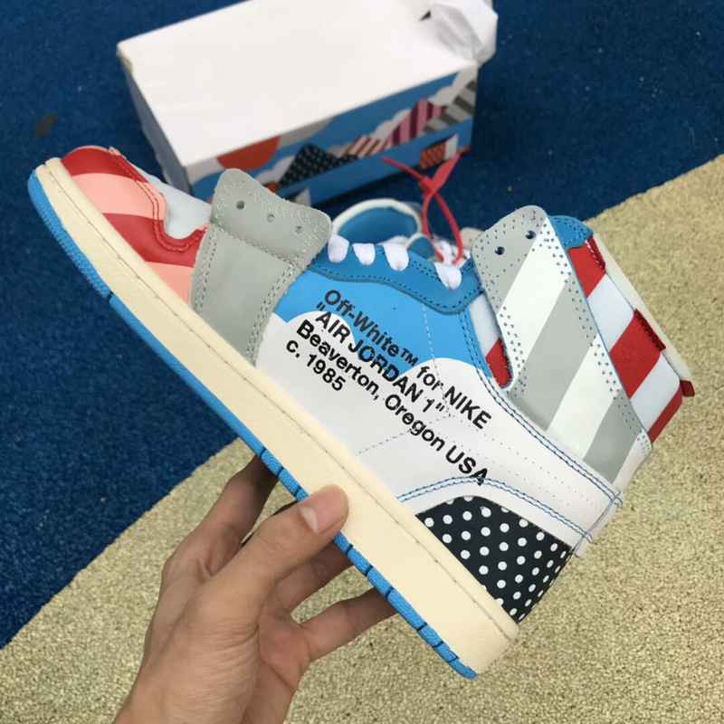 Super max Parra x Nike  Air Jordan 1 x OFF-WHITE(98% Authentic quality)